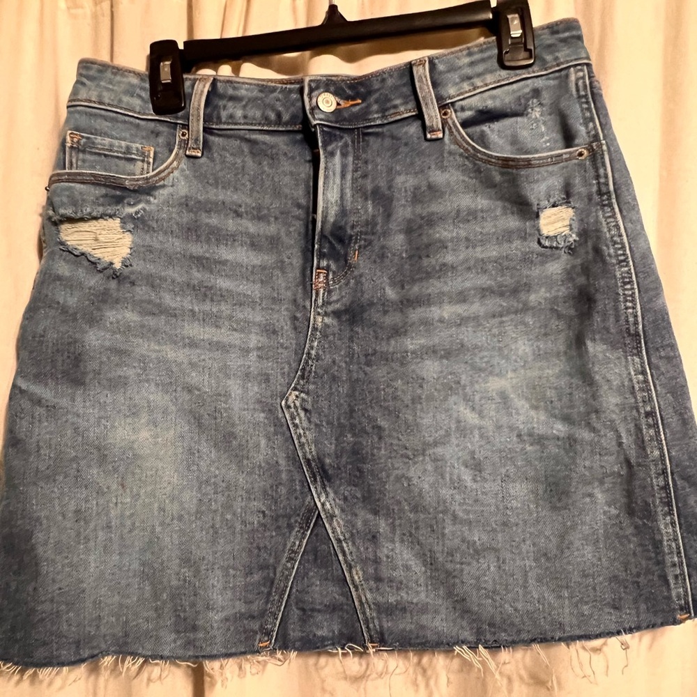 Old navy jean skirt